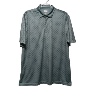 Gregnorman play dry golf polo men shirt collar green short sleeve polyester L/G